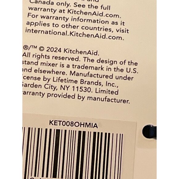 KitchenAid Ice Blue Potato Masher Stainless Steel New With Tags! KET0080HMIA - Picture 3 of 3